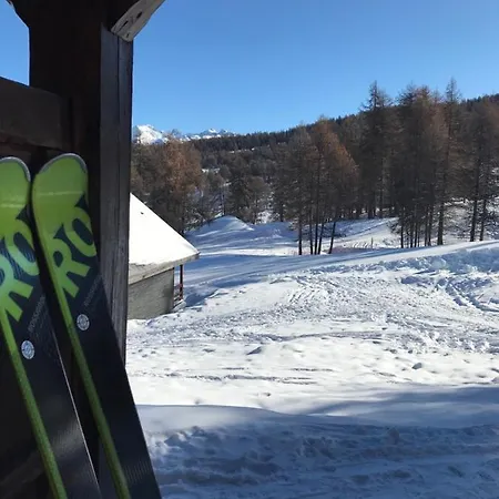 Duplex Dans - Pleiades -, Skis Aux Pieds Avec Clefs A Disposition Via Agence Constel'immo -nous Louons Aussi Le Second Duplex Du Διαμέρισμα
